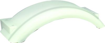 PLASTIC FENDER 8-12 INCHES WHT