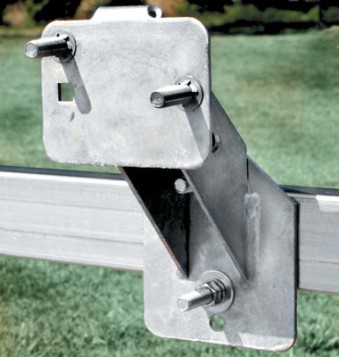 SPARE TIRE CARRIER ZINC PLATED