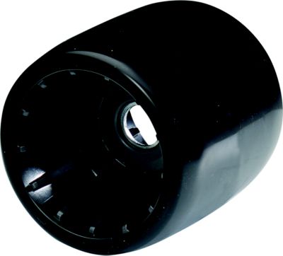 WOBBLE ROLLER 4″ SMOOTH, BLACK