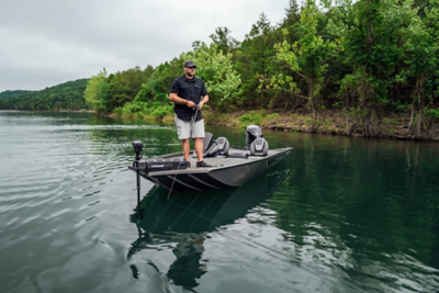 Jon Boat Rod Holder and Storage Organizer - John Boat Accessories for  Fishing 