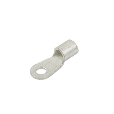Copper tin plated ring terminal, 10 stud, designed for secure electrical connections without insulation protection.
