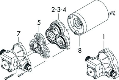 SHURFLO SWITCH W/HOUSING