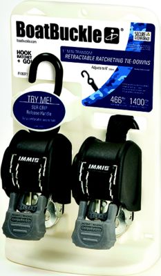 1IN RETRACTABLE TRANSOM TIEDWN PAIR
