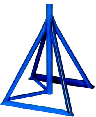 MOTORBOAT STAND BASE ONLY18-25