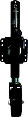 Powerwinch 21400J1200B1BR Select Series Trailer Jacks-21400-J, 1200 lb Capacity, Single Wheel, Bolt On Mount