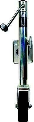 Powerwinch 21500J1000B1ZR Utility Series Trailer Jacks 21500-J, 1000 lb Capacity, Bolt on, Single Wheel