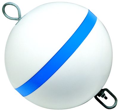 12  ROUND MOORING BUOY BLUE/WH