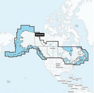 CANADA   ALASKA BUILT-IN CHART