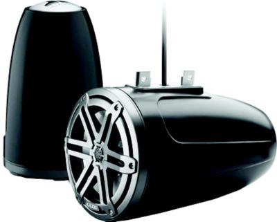 JL Audio 010-03267-00 M3 Enclosed Tower Speakers with Gray Sport Grille, 7.7"