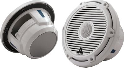 JL Audio 010-03497-00 M6 Marine Speakers with White Classic Grille, 6.5"