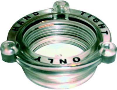 STRAINER CAP ARG 1/2 X 3/4