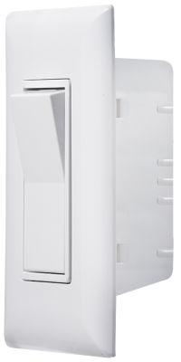 "Self Contained" White Contemporary Touch Switch, Speedwire w/Cover-Plate