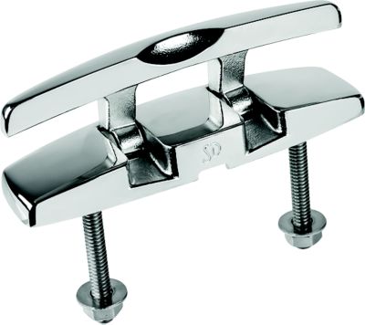 SS FOLDING CLEAT 6  RECTANGLE
