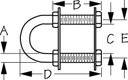 STAINLESS BOW EYE-3/8″X1 1/2″