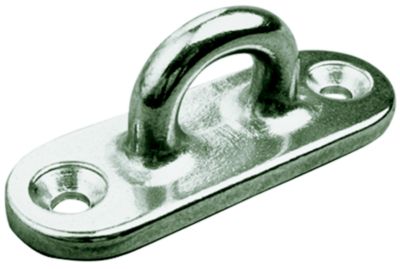 STAINLESS OBLONG EYE PLATE-3 I