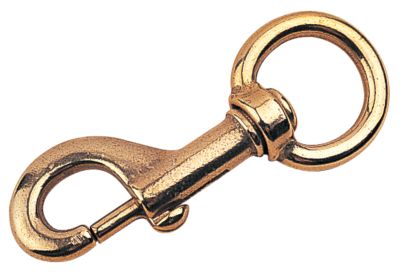 BRONZE SWIVEL EYE BOLT SNAP 1/2 INCH