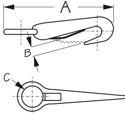 BRZ. FAST EYE BABY SNAP 1PR/CD