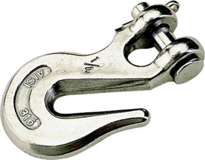 CLEVIS GRAB HOOK 316 S/S 1/4 PMG