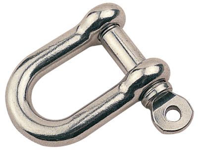 D SHACKLE SS 3/16IN