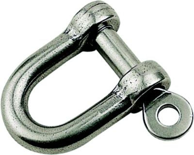 SHACKLE D FORGED 316SS 5/32 PMG