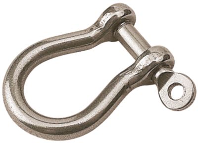 CAPTIVE BOW SHACKLE 1/4 S/S