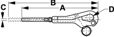 HOOK PELICAN SS 4 (BODY ONLY) PMG