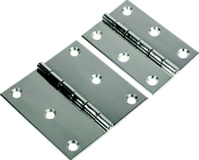 DAMP BUTT HINGE SS 3X3 PR 304 SS