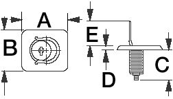 STAINLESS SURFACE MOUNT LIFT R