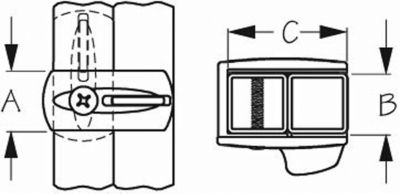 STAINLESS GATE LATCH-PONTOON