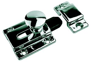 CUPBOARD BOLT CHROME