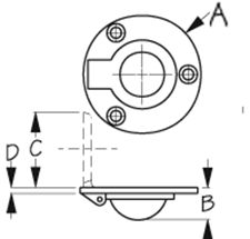 BRASS RD LIFTING RING