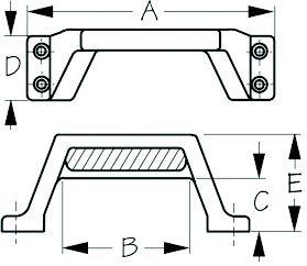 STEP/HANDLE-BLACK NYLON