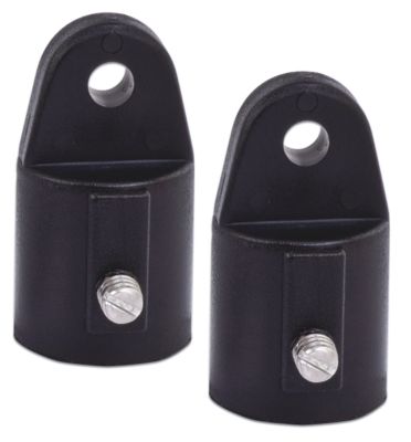 NYLON TOP CAP(BLACK)3/4IN 2/CD