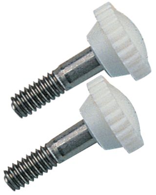 Nylon Head Screw-1/4" -20 X 7/8", White Pr.