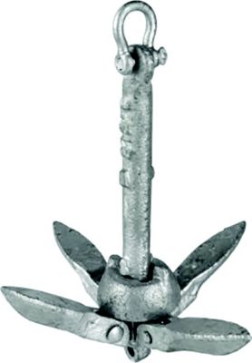 GALV FOLDING ANCHOR 22 LB