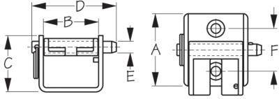 STAINLESS CHAIN STOPPER – 3/16