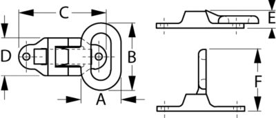CHROME BRASS FOLDING STEP SCREWS NOT INCLUDED
