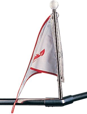 POLE FLAG SS BOW FORM