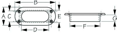 HAWSE PIPE S/S 5-1/2″ X 5-1/2″ REPLACES P/N 354-328160