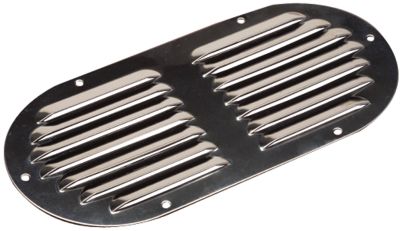 STAINLESS LOUVERED VENT – OVAL REPLACES P/N 354-331405