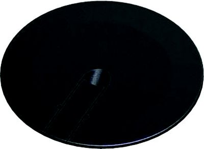 LOW PRO DECK PLATE BLK 6 BLACK 4-1/8 CUTOUT 6  OVERALL