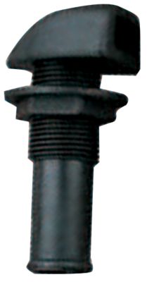 GAS TANK VENT NYLON BLK 5/8IN