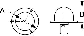 LIGHT MASTHEAD SS REPLACES P/N 354-400140