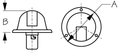 STAINLESS SIDE MOUNT SIDE 2/CD