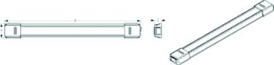 LED UNDER CABIN LIGHT 14-1/2 WARM WHITE/3000K 540LM