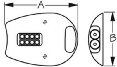 LED CREE DOCKING LIGHT PR