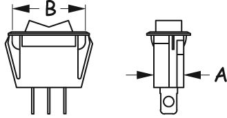 ROCKER SWITCH ON/OFF