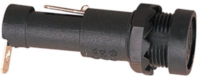 ROUND FUSE HOLDER W/FUSE CAP