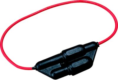 INLINE 30 AMP FUSE HOLDER W/ 2 FUSES