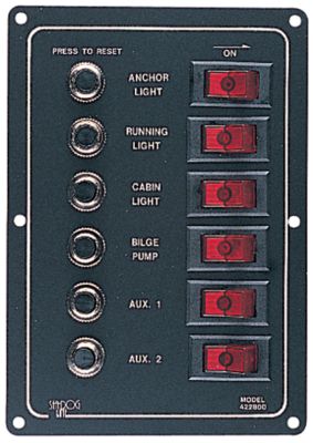 ALUMINUM BREAKER PANEL